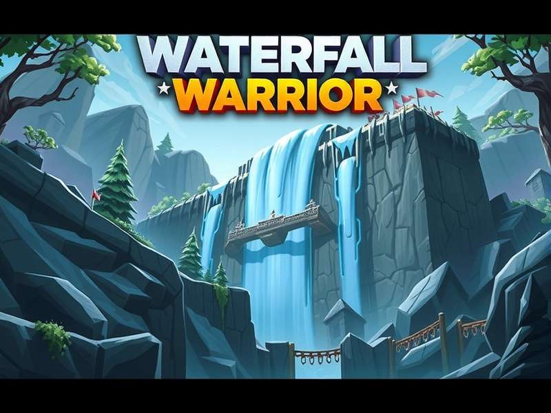 Waterfall Warrior Master Gameplay Screenshot